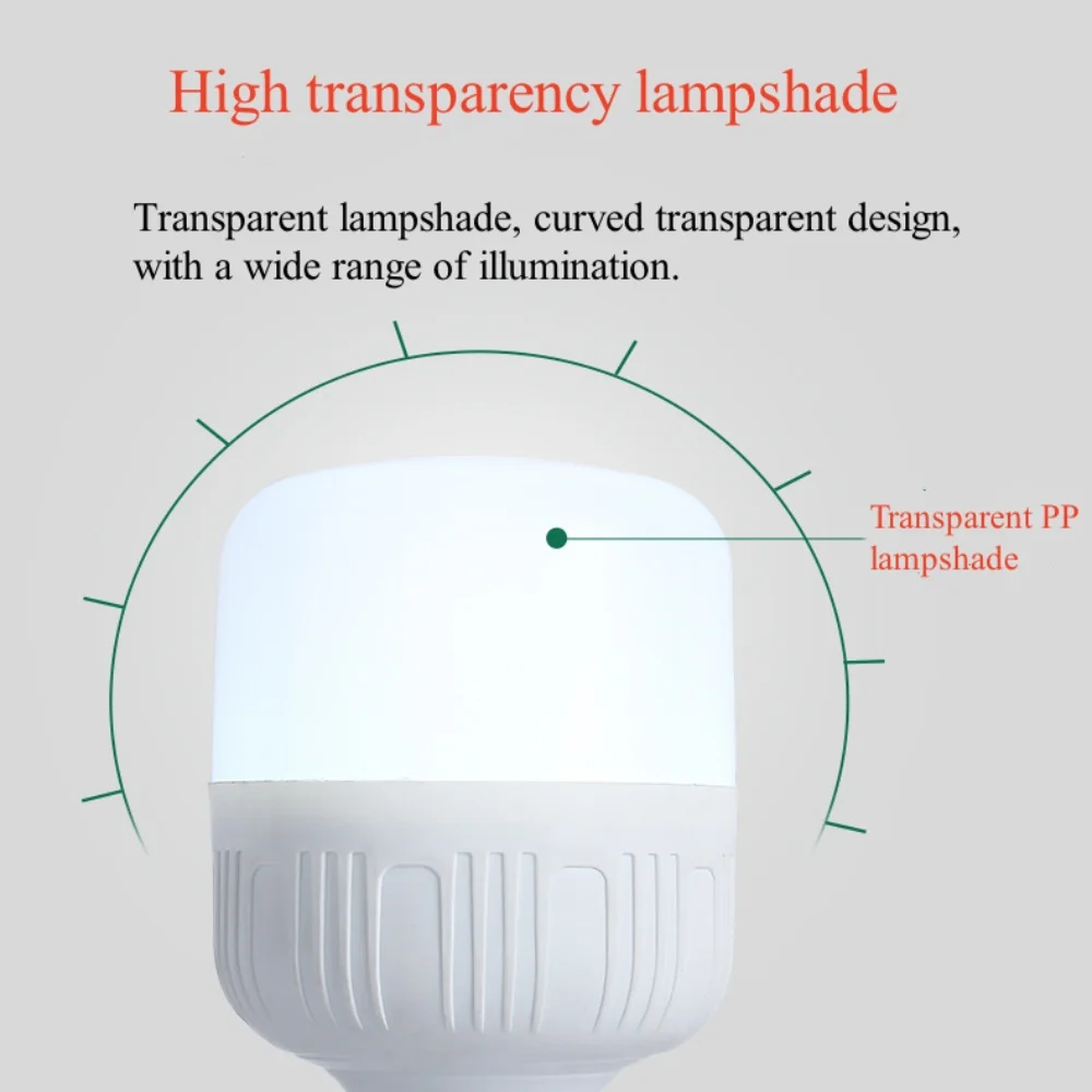 Luces inteligentes LED recargables para barbacoa, bombillas de resaltado portátiles para exteriores con gancho, Cable de datos para senderismo, lámpara de emergencia