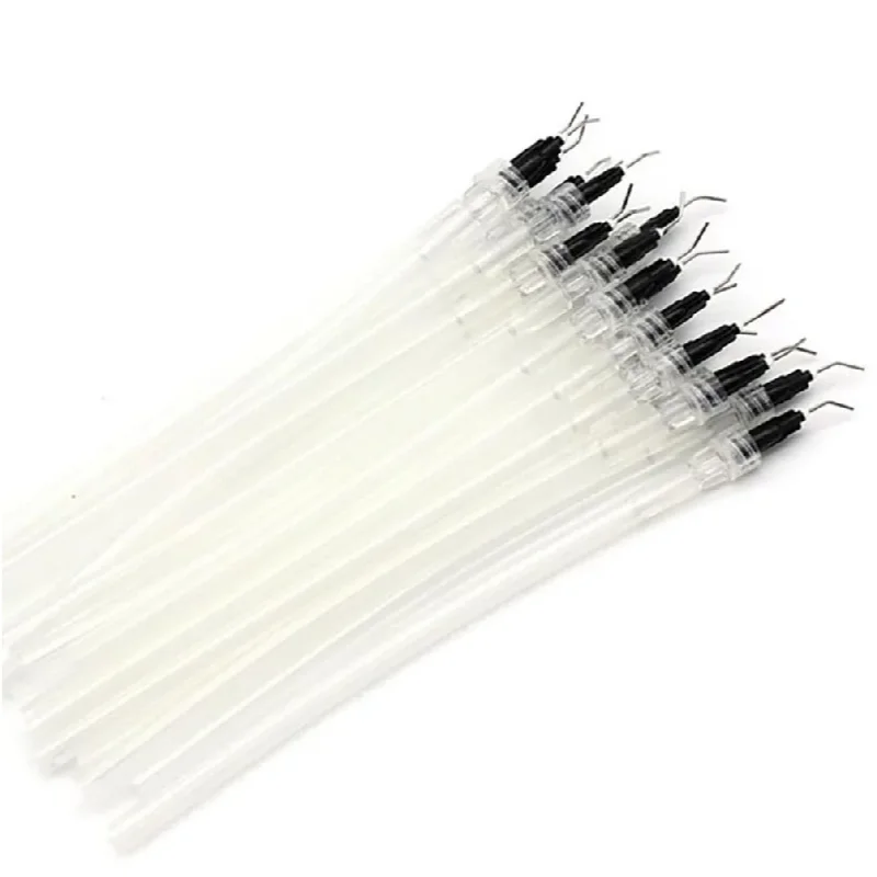 20Pcs Pre-Bent Disposable Dental Saliva Ejector Pipette Aspirator Suction Tips With Syringe Needle Tip Dentistry Supplies Tools