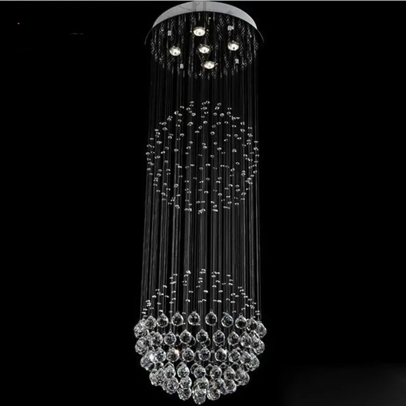 Modern Chandeliers,Crystal Pendant Lamp First-Level K9 Crystal Chandelier For Living Room