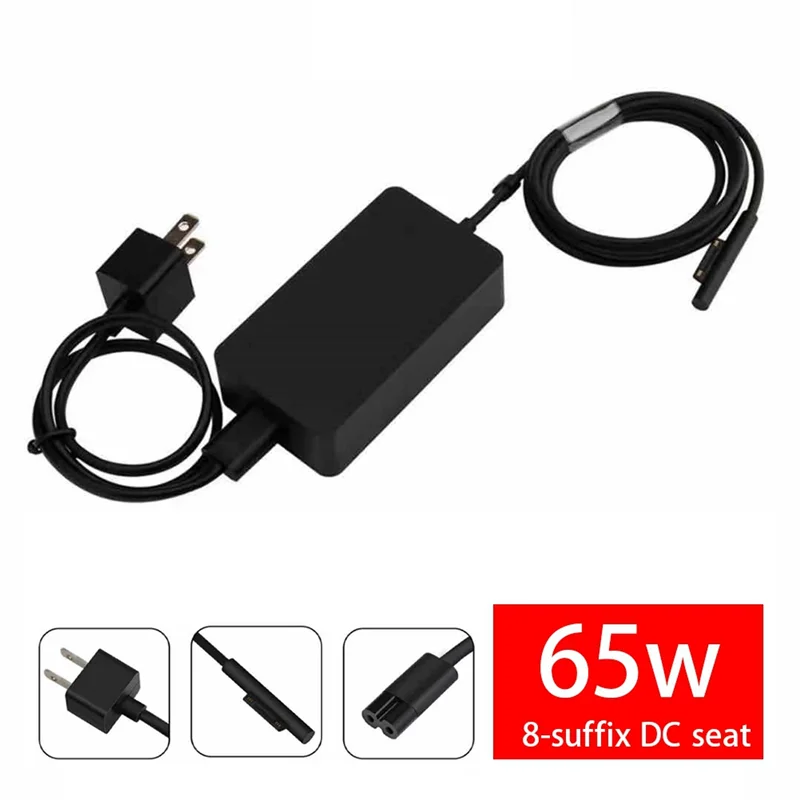 65W 15V 4A Power Laptop Adapter Charger for Microsoft Surface Pro 7 6 5 4 3 Laptop Charging Adapter UK