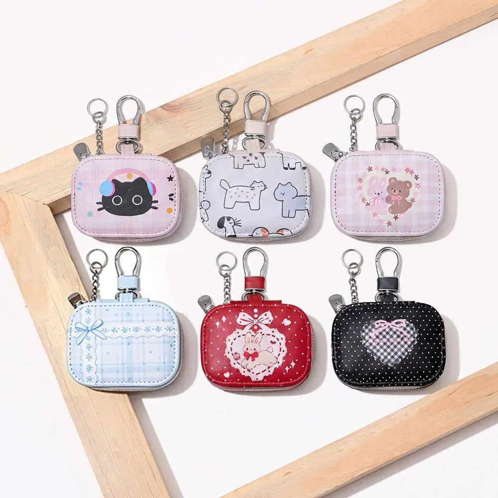 Pouch Portable Key Pouch Chain Cartoon Small and cute Small Storage Bag Mini Bag Durable Zero wallet For Family