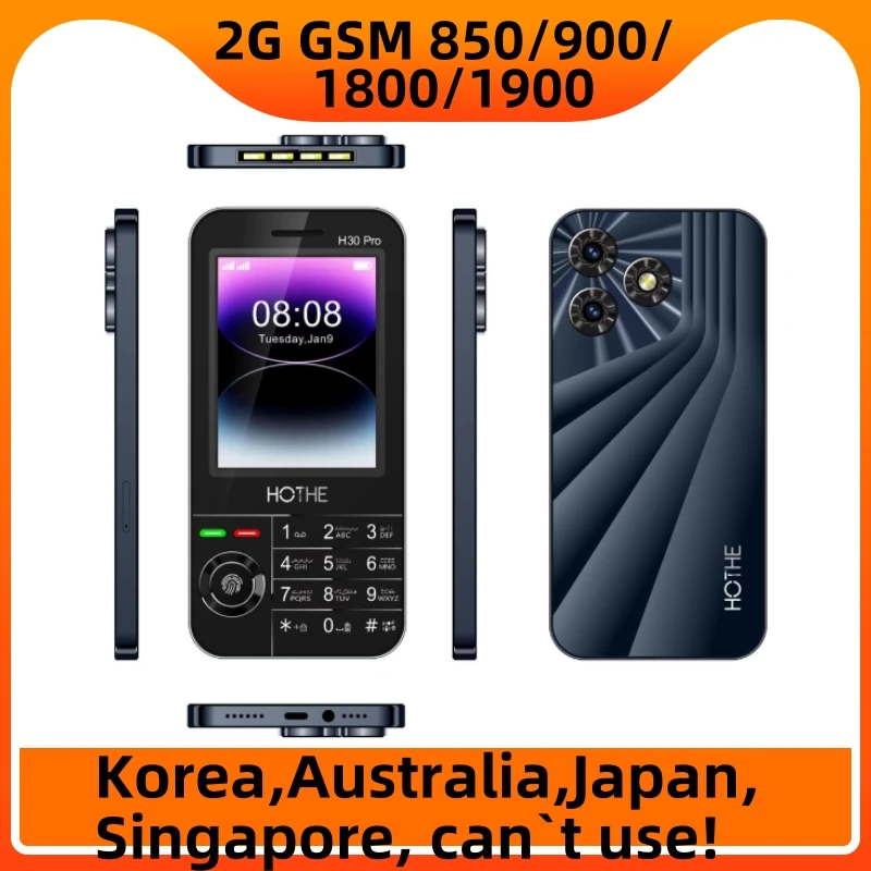 H30 PRO Push Button Mobile Phone,3.5 inch,Dual Sim,Bluetooth,Flashlight,MP3 MP4,Wireless FM,Camera,Vibration,Cheap CellPhone