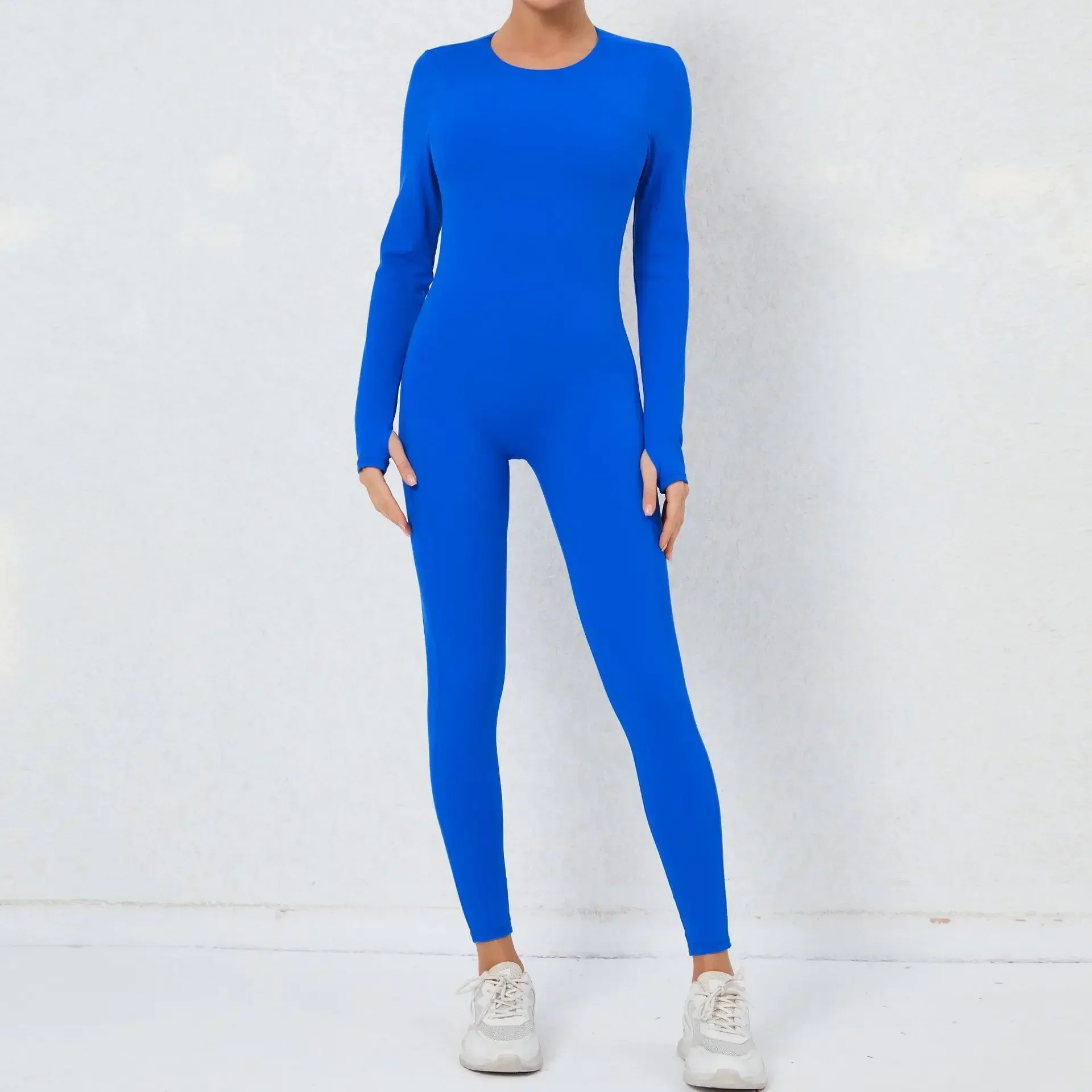 Sexy Hollow Sport Jumpsuit Women Sportswear Long Sleeve Fitness Overalls Set Comfort  Breathable Gym Workout Clothes Yoga Wear