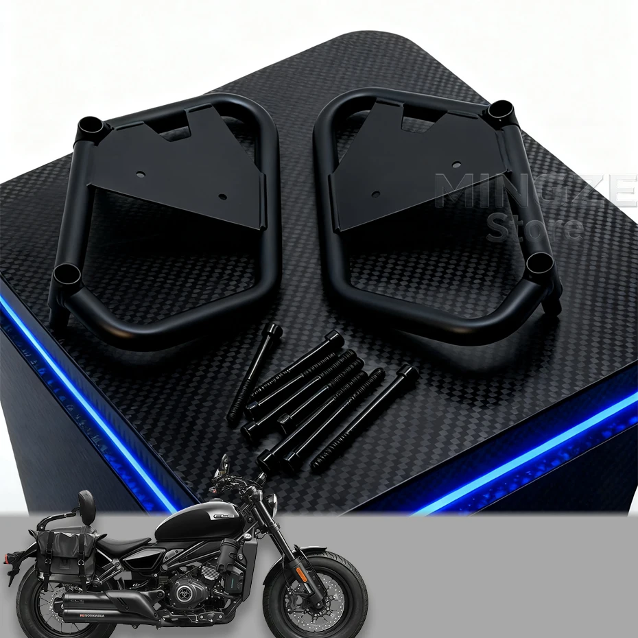 دراجة نارية السرج الحرس دعم كيت أكياس السرج قوس جبل كيت ل cf Moto 450CLC cf clc-450 #3