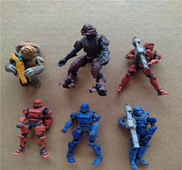 Mega Halo Unsc Spartan Figures & Gun Accessories Toys Model