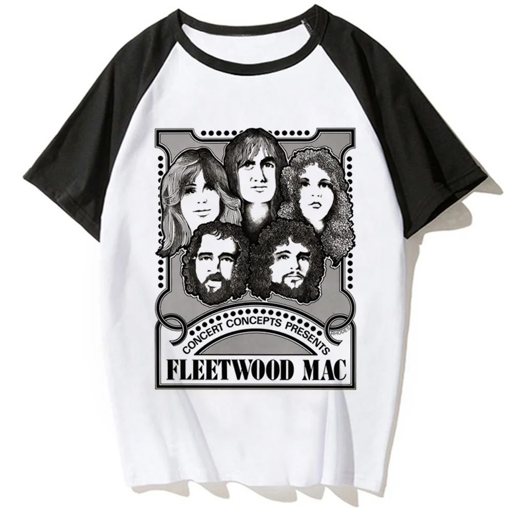 Rumours Fleetwood Mac tshirt women summer Y2K t shirt girl harajuku clothing