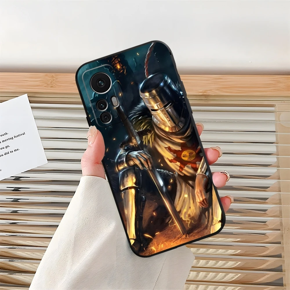 P-Praise the Sun D-Dark Souls Phone Case Funda for Xiaomi 14 11T 13 12 Lite Ultra Redmi Note 13 10 Pro POCO F4 F5 X5 Pro Coque