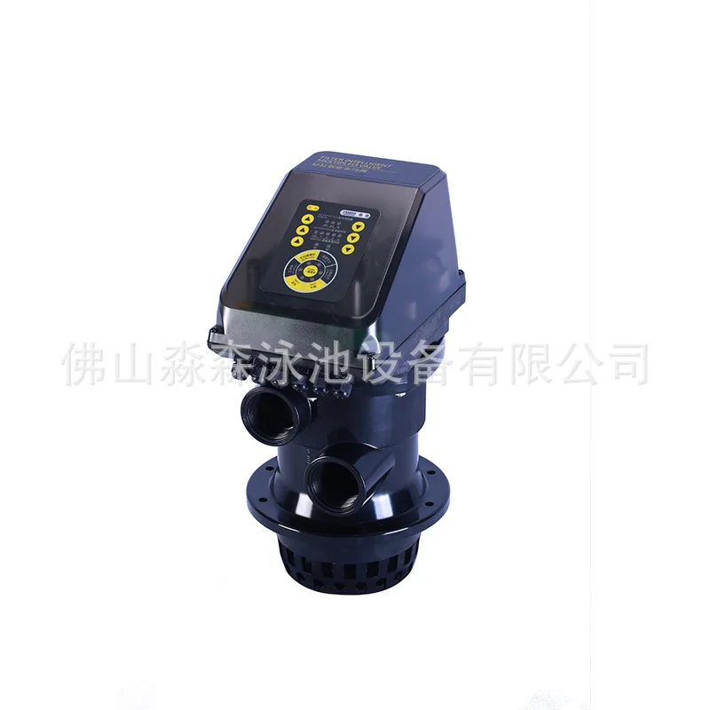 Automatic Sand Filter Cylinder Head 1 5 Inch Clamp Type 2 Inch Flange Type For Pool Water Treatment