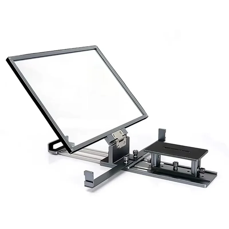 2025 TP16 16inch Foldable Teleprompter Compatible with DSLR Camera/Small & Media Camcorder/Webcam