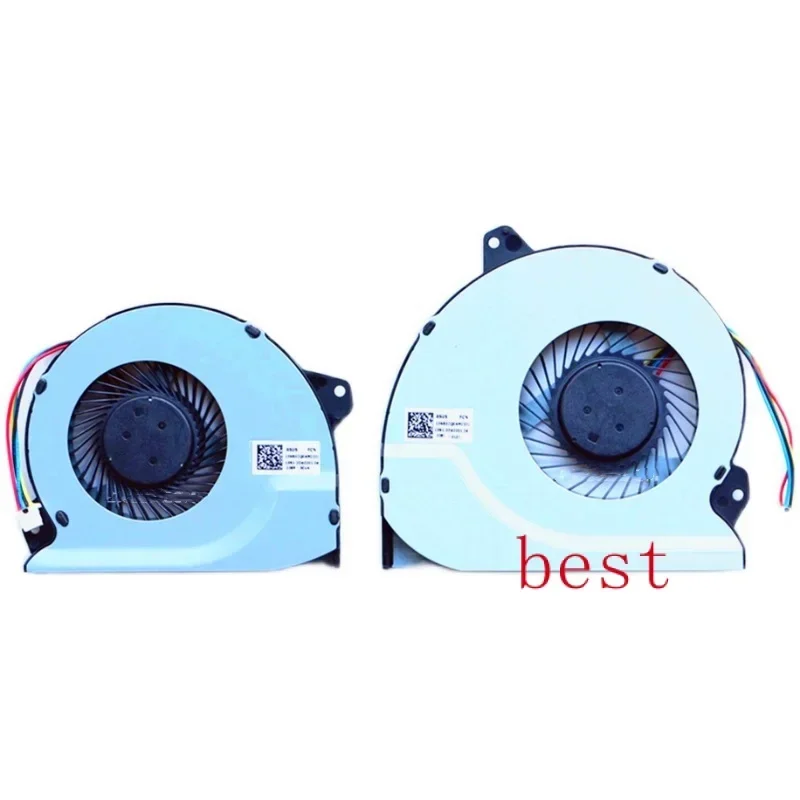 New Original Laptop CPU GPU Cooling fans For ASUS ROG Strix GL702VM GL702VMK GL702VMK GL702V FJ9U FK9N Fan Cooler 13NB0DQ0AM0301