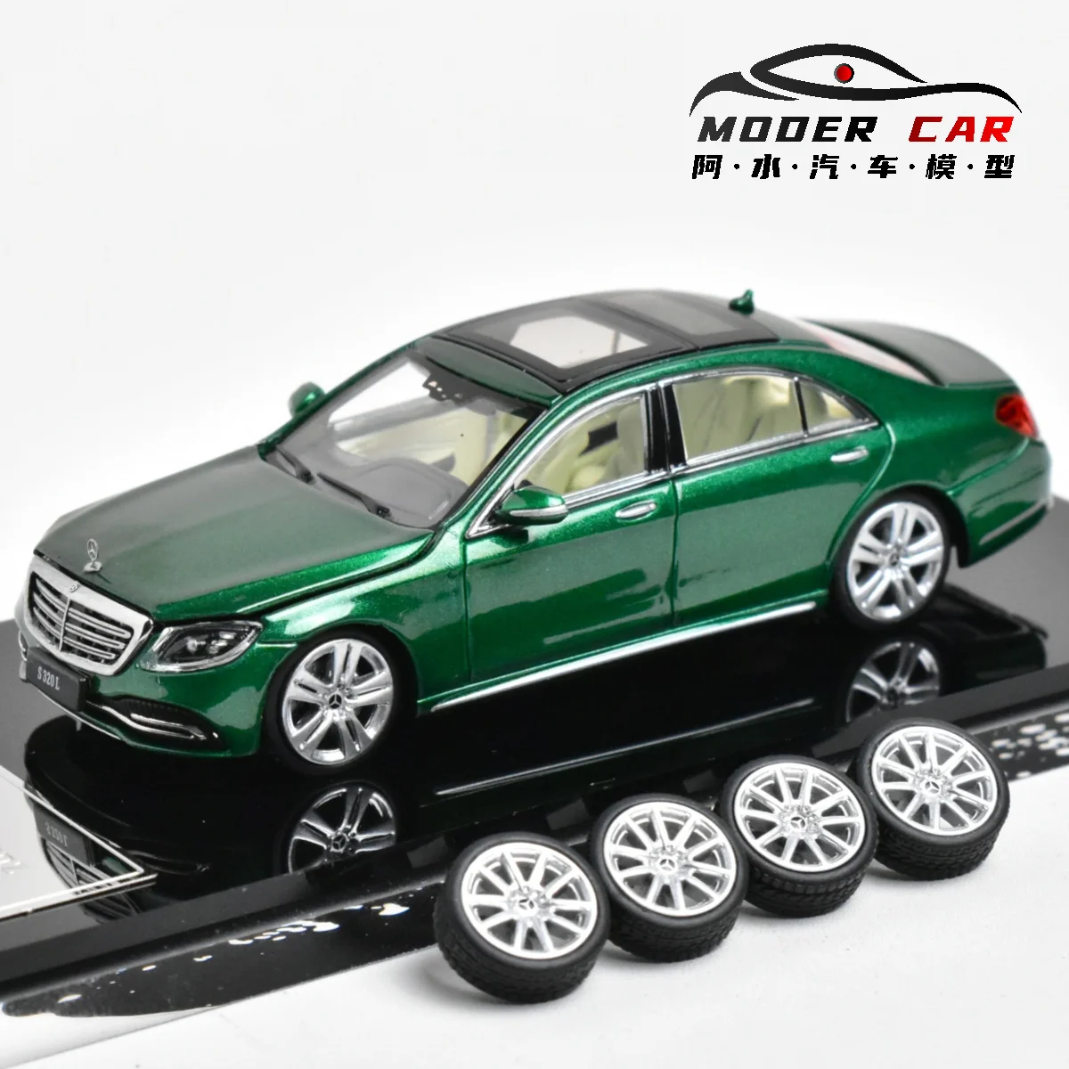 Glory-Modèle de voiture moulé sous pression, S320L, W222, 1:64