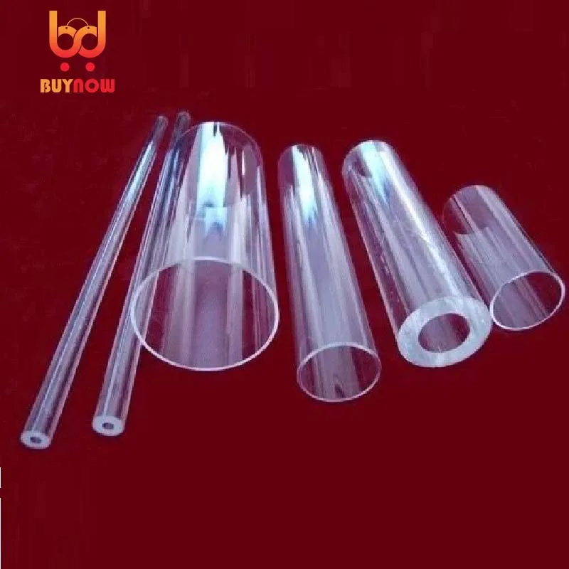 80mm OD x 70mm ID Transparent Round Acrylic Tube Plexiglass PMMA Material Through Pipe 250mm 500mm Length