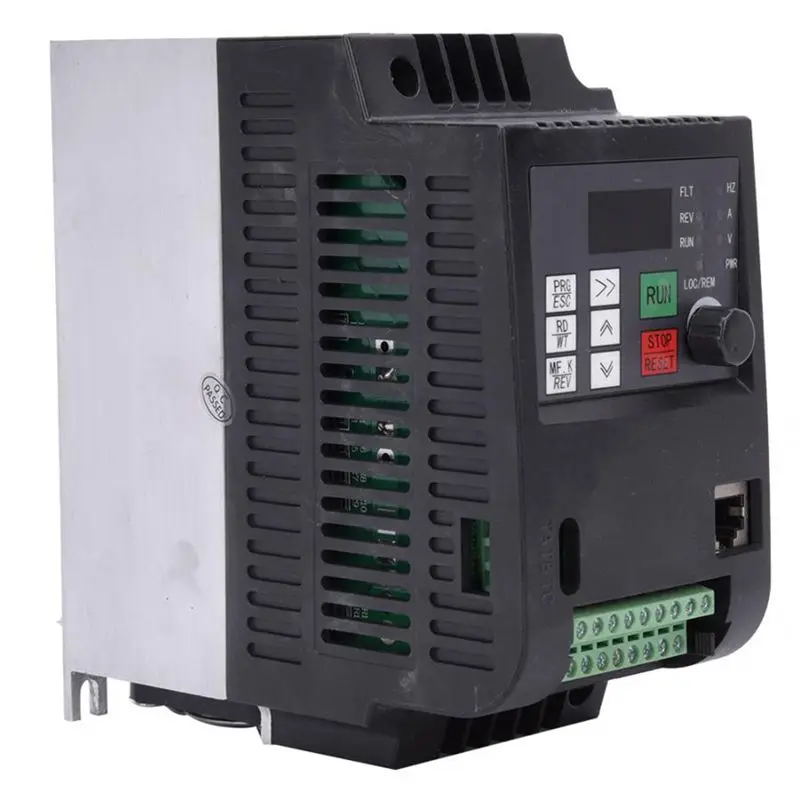 A76I-110V To 220V 1.5KW Frequency Converter VFD Motor Variable Speed Power Controller Single Phase Input Three Phase Output