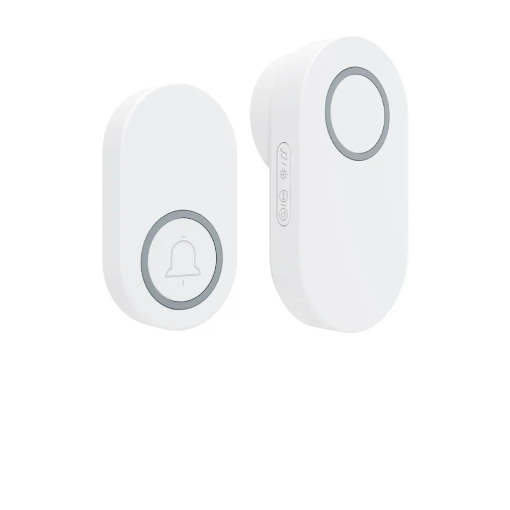 

High Volume Wireless Doorbell Waterproof US/EU/UK Plug Self Powered Doorbell Long Range Easy Installation Door Chime Kit