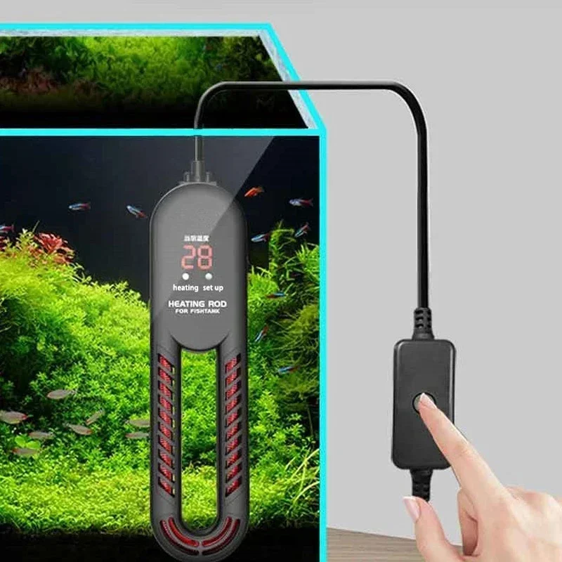 

Fish Tank Heating Rod LED Digital Display Screen Automatic Constant Temperature Variable Frequency Heater Aquarium Accessories