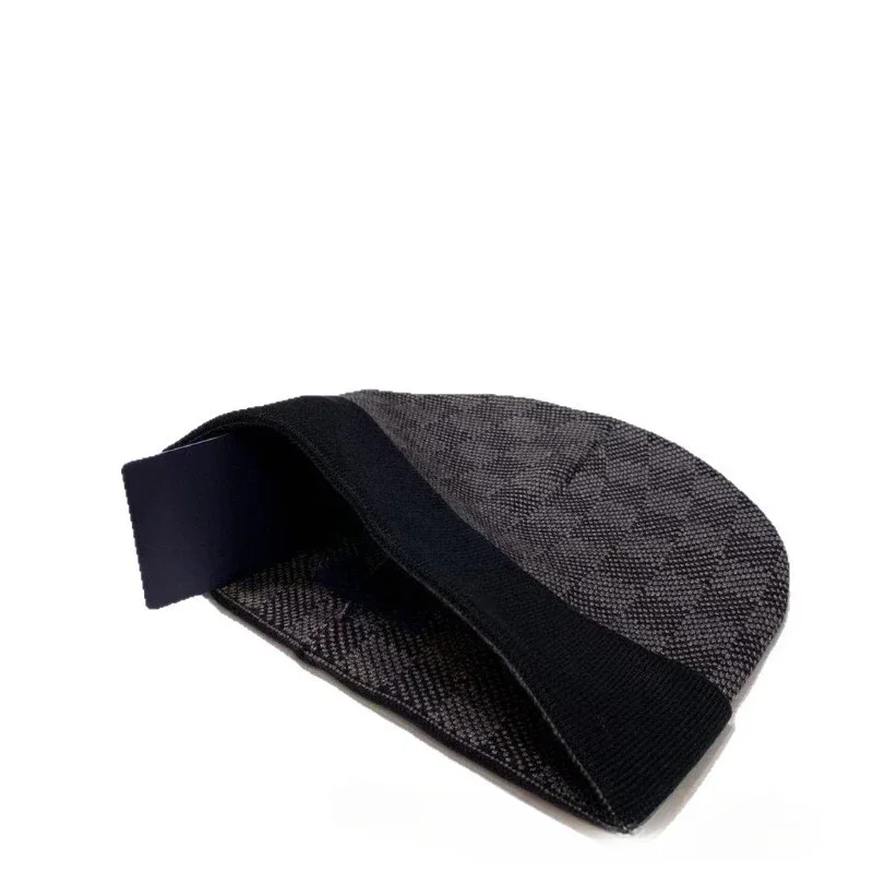 الخريف والشتاء تحقق صغيرة تسمية جلدية صغيرة رسالة العصرية تنوعا في الهواء الطلق الدافئة الباردة واقية محبوك قبعة #6