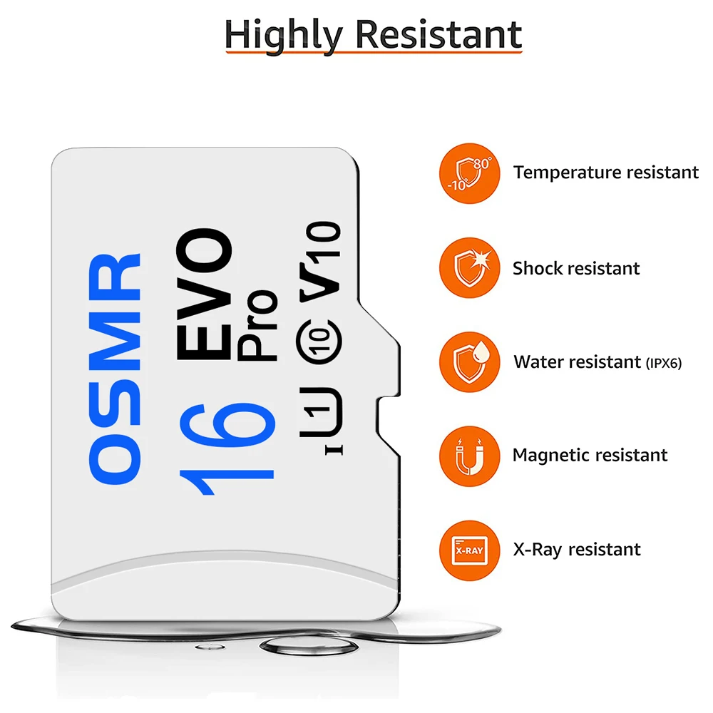 بطاقة تخزين عالية السرعة Tarjeta بطاقة SD 32 جيجابايت V30 A2 U3 فئة 10 بطاقة Micro TF SD 64G 128G 256G للكاميرات بدون طيار كاميرا ويب سجل #5