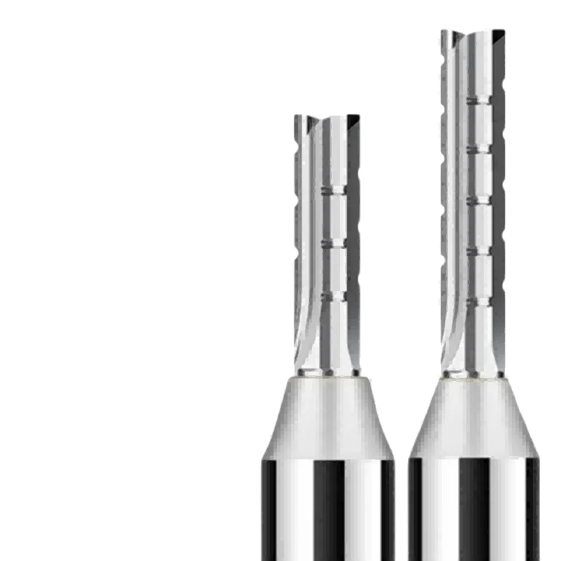 TCT 3-Flute Straight Router Bit, for CNC Engraving Trimming and Woodworking Grooving