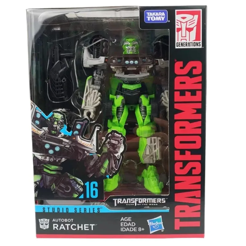 Neue Original Hasbro TRANSFORMERS AUTOBOT RATCHET Actionfigur Modellkollektion