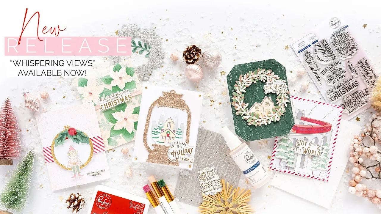 Twinkle & Tradition Full Release Bundle Clear Stamps Metal Cutting Dies Stencil Hot Foil Press DIY Scrapbooking Christmas Lights