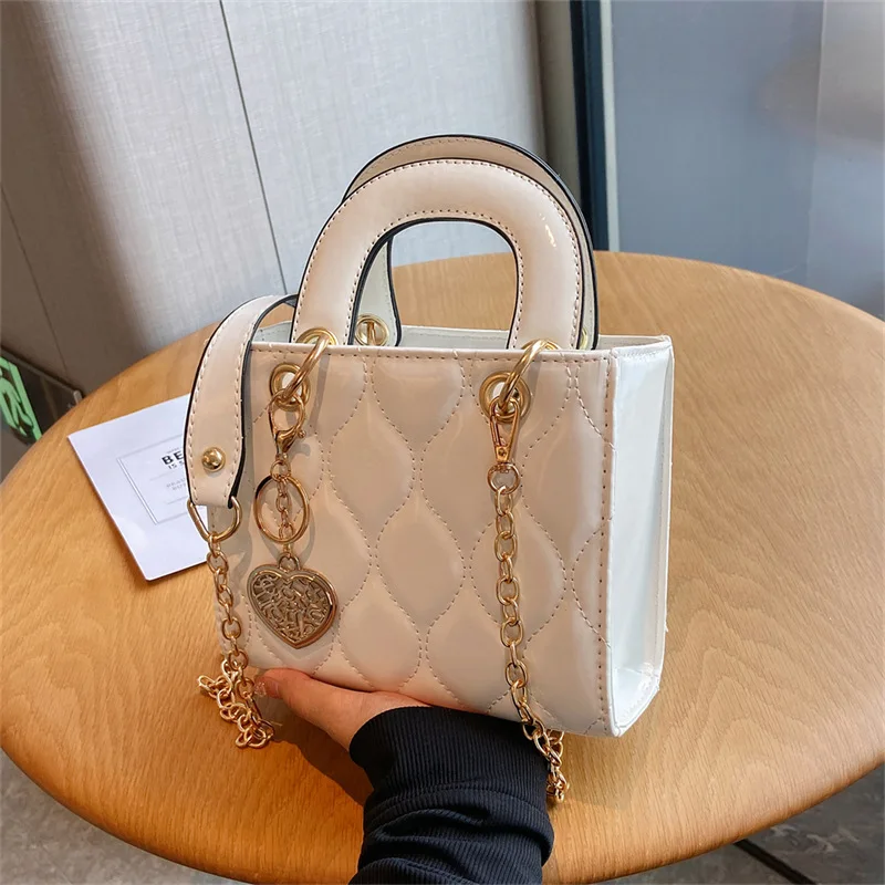 Handbag Women Brand Luxury Totes High Quality Fashion Classic Quilted Square Handle Bag Women Crossbody Shoulder Bags