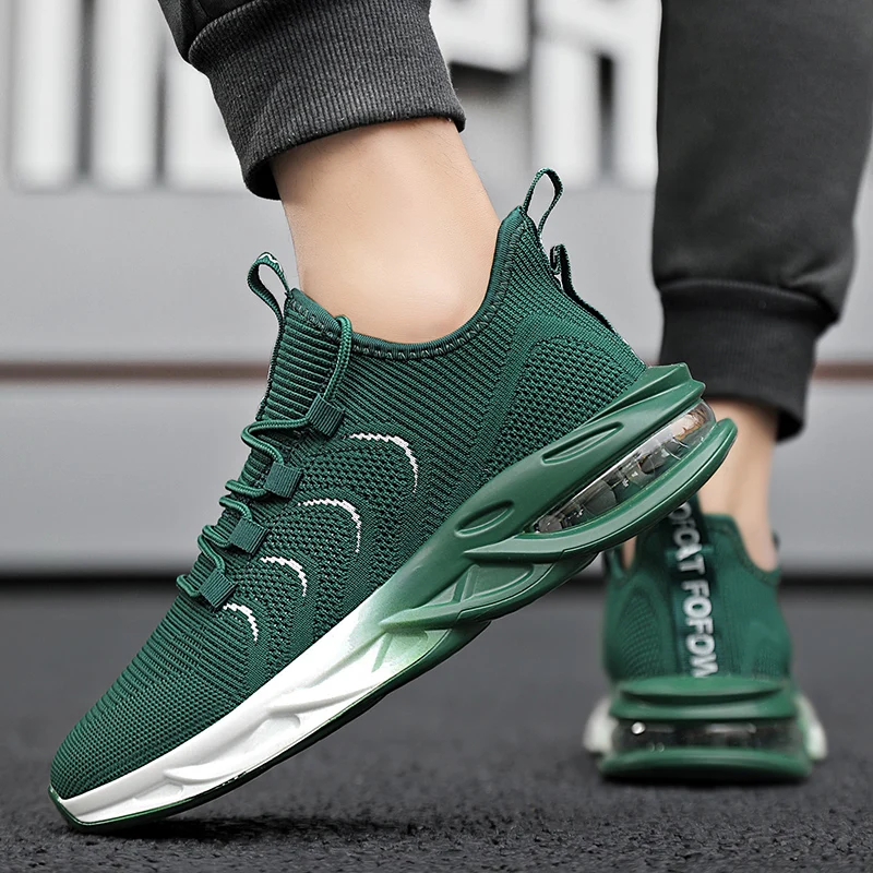 YRZL Heren Sneakers Loopschoenen Ademend Lichtgewicht Comfortabele Mesh Sportschoenen Antislip Zachte Zool Casual Outdoor Schoeisel