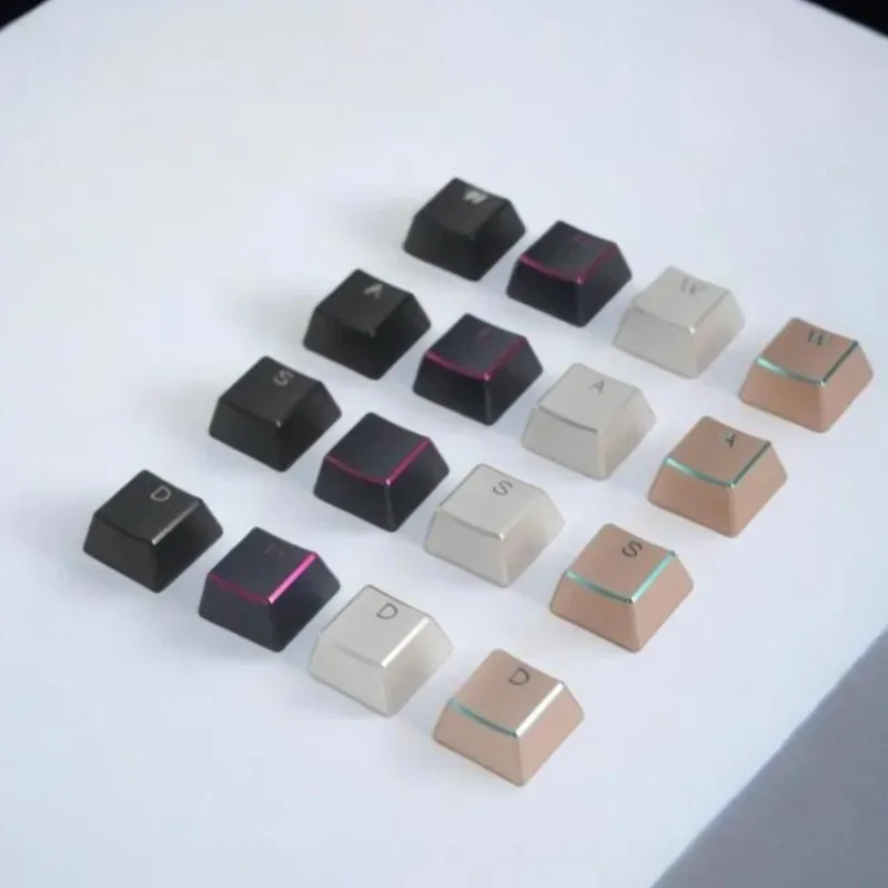 

1U Direction Keycaps Translucent CNC Metal XDA Profile Customized Keycap for MX Cross Switch Gaming Mechanical Keyboard Gifts