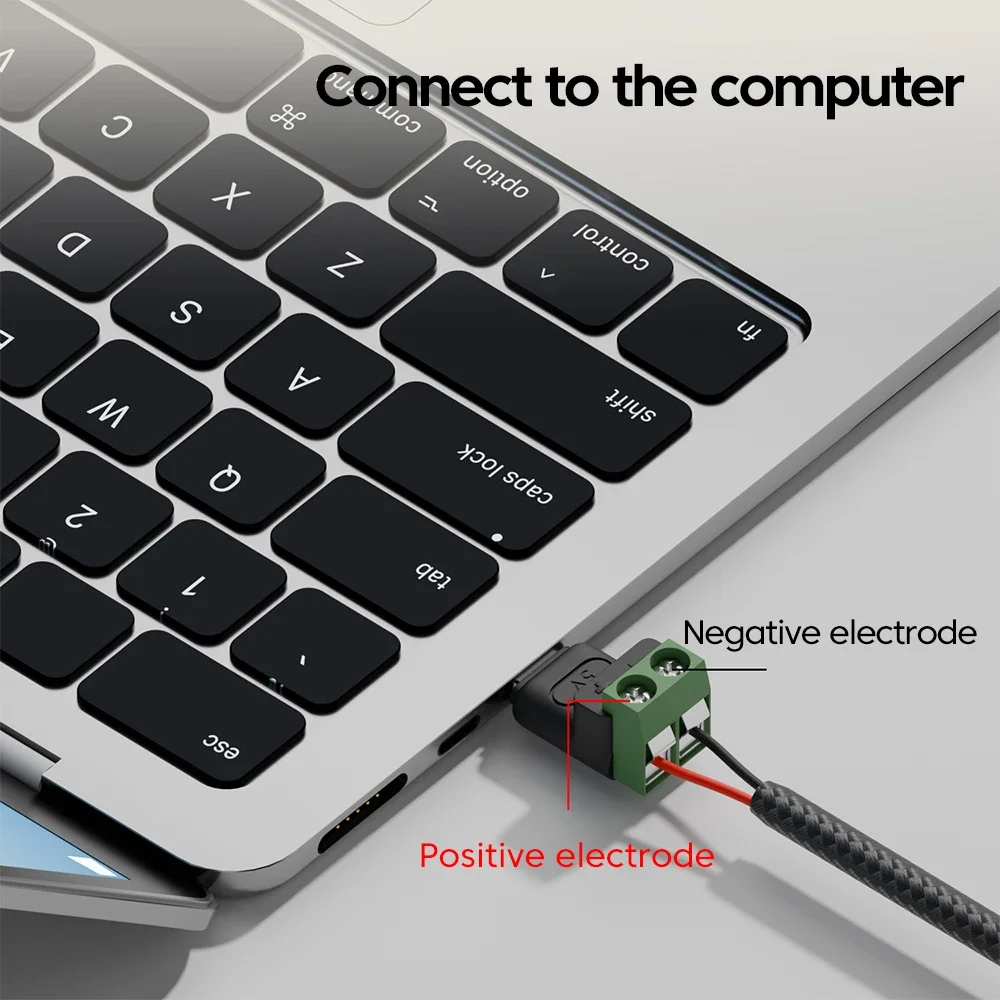 Type C/Micro To 2Pin Adapter 5V USB C Female To 2Pin OTG Power Supply/Charging Adapter For Phone Computer Power Bank Headphone