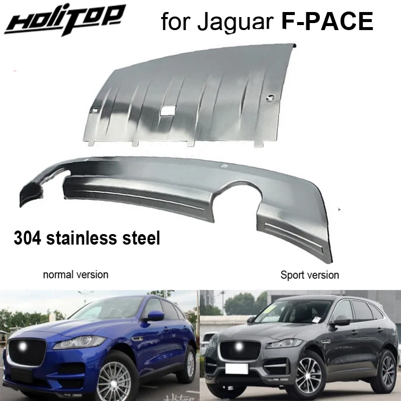 

New arrival for Jaguar F-PACE Fpace skid plate bumper guard cover sill,304 stainless steel,from ISO9001 factory,promotion price