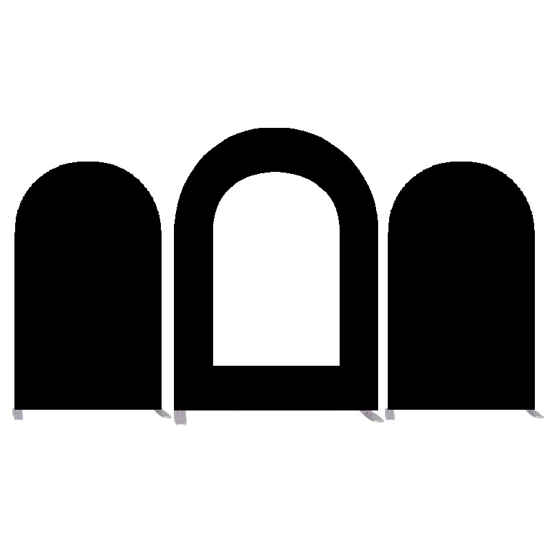 

Birthday decoration arched background panel, scene arrangement aluminum display rack
