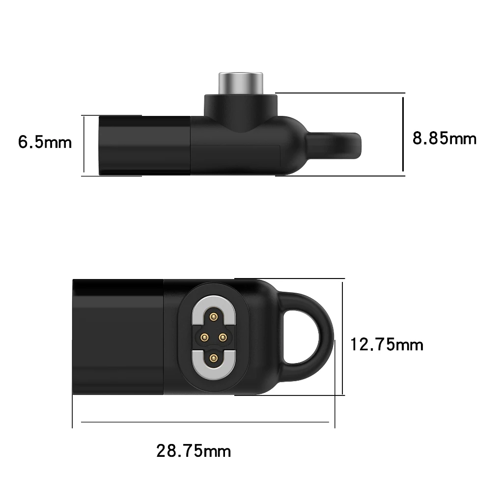 USB Charger Adapter For Shokz OpenSwim Pro S710 Bone conduction earphones Charging Converter Port Convert to Type-C connector