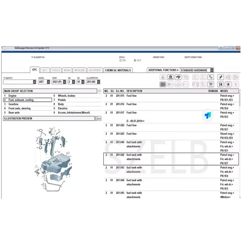 أحدث برنامج ElsaWin6.0+Etka8.3 لـ 2025 لـ V/W+AU//DI+SE//AT+SKO//DA، تركيب مجاني في لغات متعددة + تثبيت فيديو