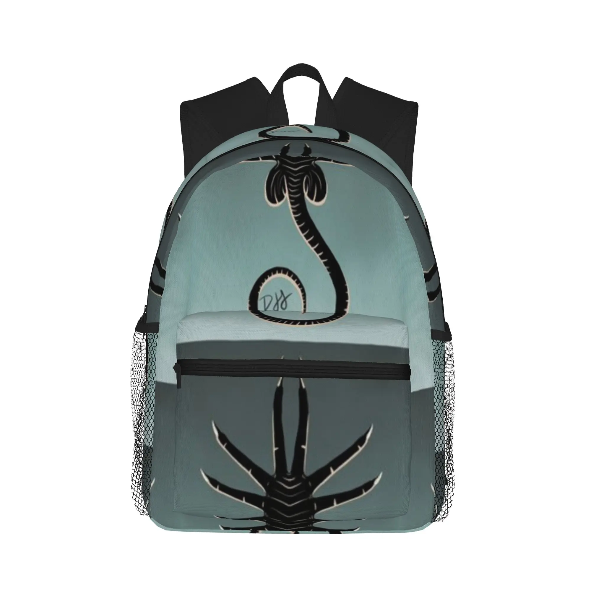 

Facehugger Suspended in Fluid Casual Backpack for Students and Adults Feminina backpack