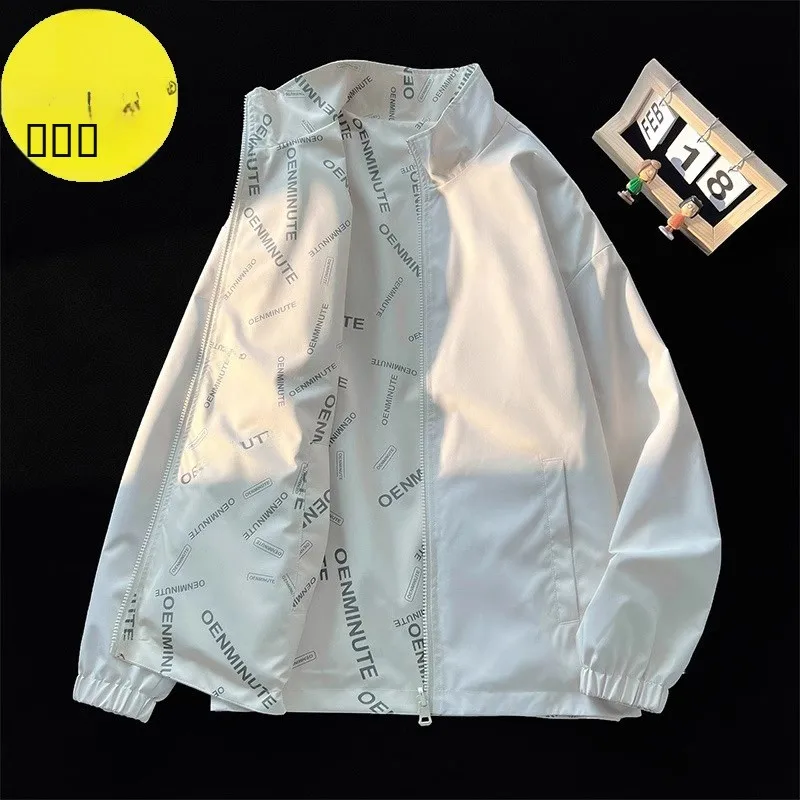 

TUCANO Мужская двусторонняя куртка с воротником-стойкой, весна-осень 2024, новая американская модная универсальная верхняя одежда