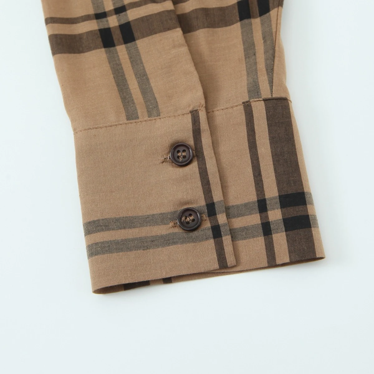 المرأة منقوشة وشاح طوق قميص واحدة الصدر التباين اللون واسعة الأكمام فضفاضة بسيطة تنوعا أوائل الخريف معطف جديد