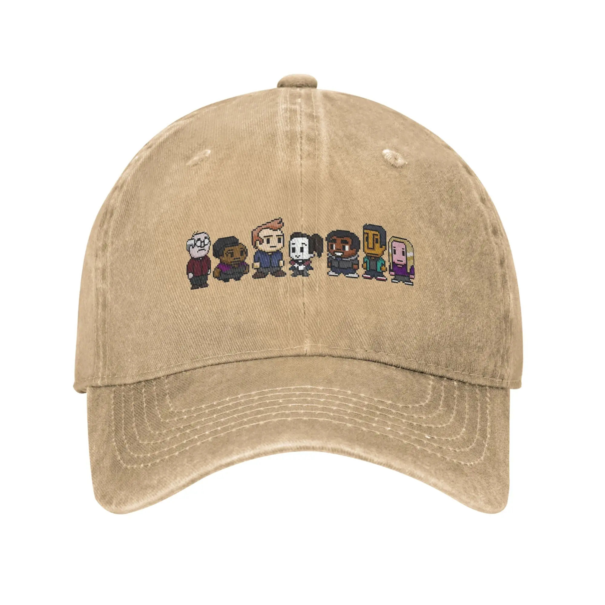 

Community TV Show Baseball Cap Vintage Distressed Washed Snapback Cap Men Women Outdoor Workouts Unstructured Soft Caps Hat