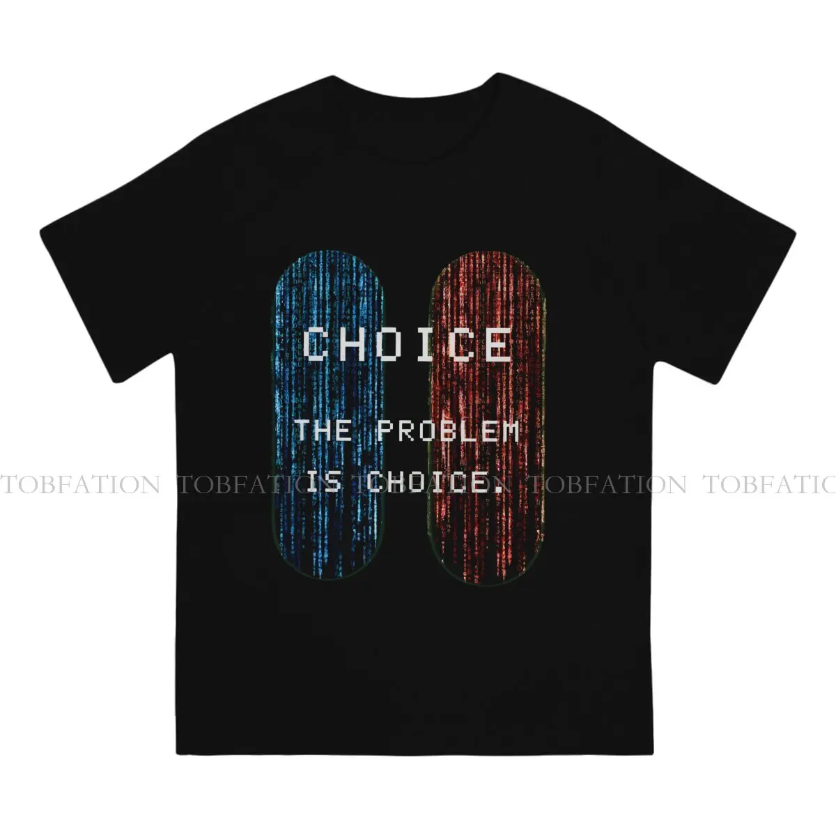 The Red Pill Or Blue Pill Graphic TShirt The Matrix Movie Creative Streetwear Casual T Shirt Male Short Sleeve Unique Gift Idea