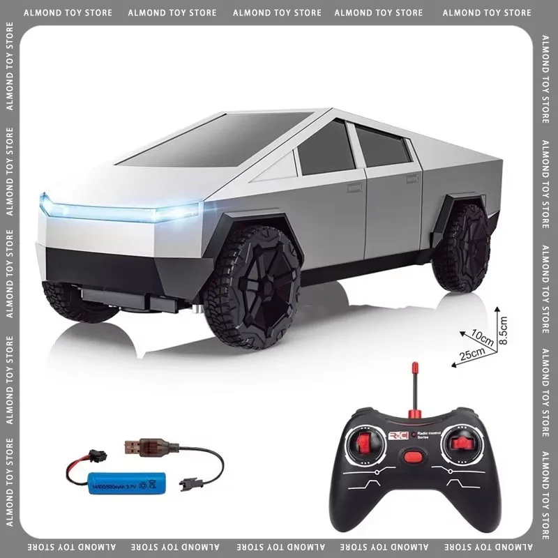 Tesla 1:12  Rc Sain Off Road Touring Vehicle Remote Control Car Simulation Pickup Car Model Children'S Toy Boys Birthday Gifts