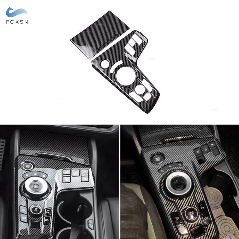 

Car Accessories ABS Carbon Fiber Style Center Control Gear Shift Panel Frame Cover Trim For KIA Sportage NQ5 2022 2023 2024 LHD
