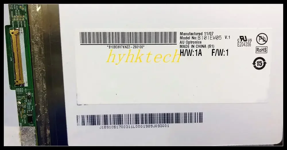 

LCD PANEL B101EW05 V.1 10.1 INCH ,1280*800 New&original in stock.tested 100% work before shipment