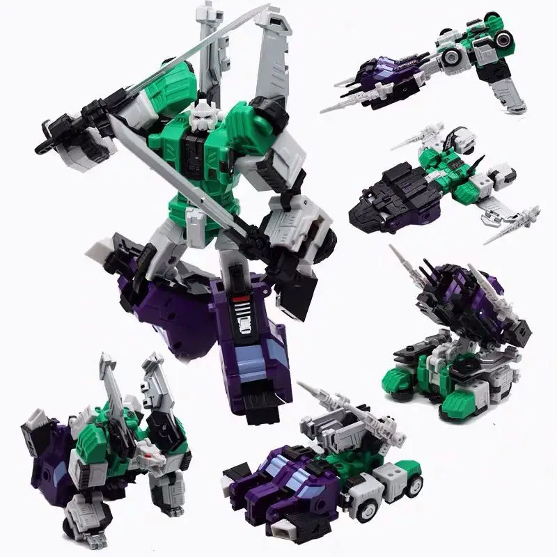 MFT التحول MF 27 MF27 G1 SIXSHOT MF-27G ستة جوانب الجندي عمل الشكل روبوت في الأوراق المالية