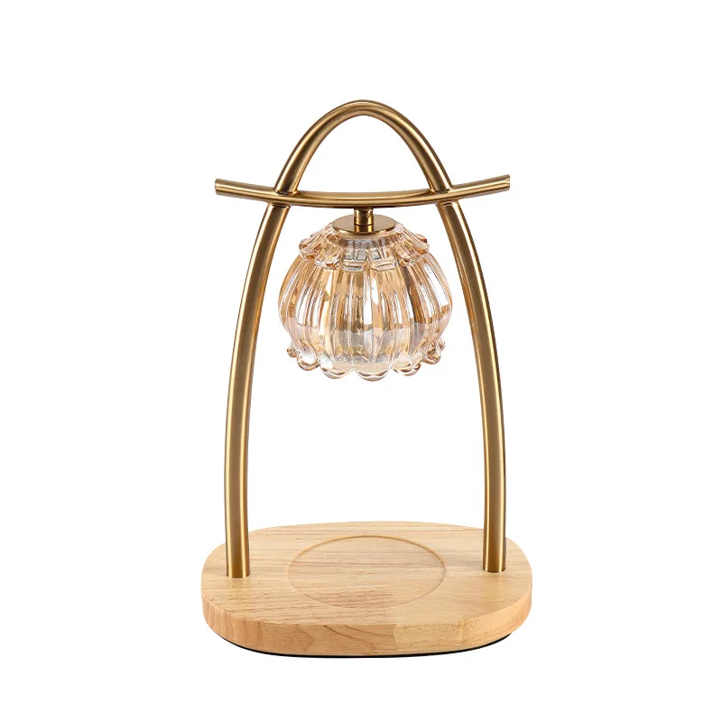 

Advanced sense can be lifted and lowered European candle melting aromatherapy lamp, bedroom diffuser desk lamp
