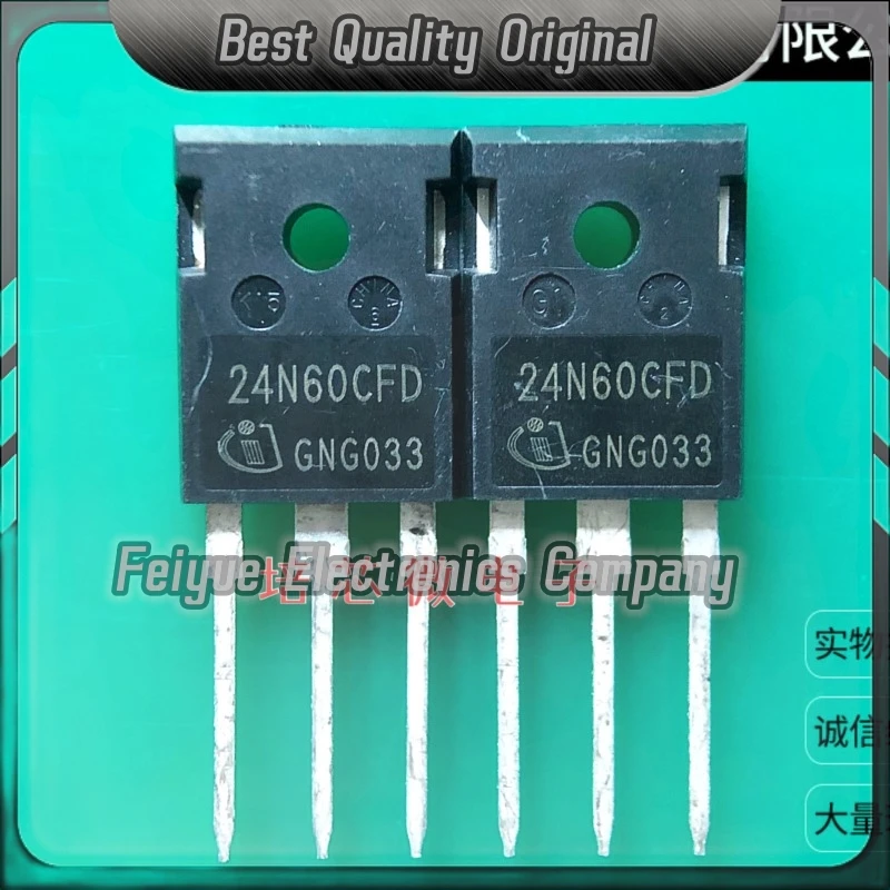 5PCS-20PCS  SPW24N60CFD 24N60CFD  MOS 600V/24A Best Quality Imported Original