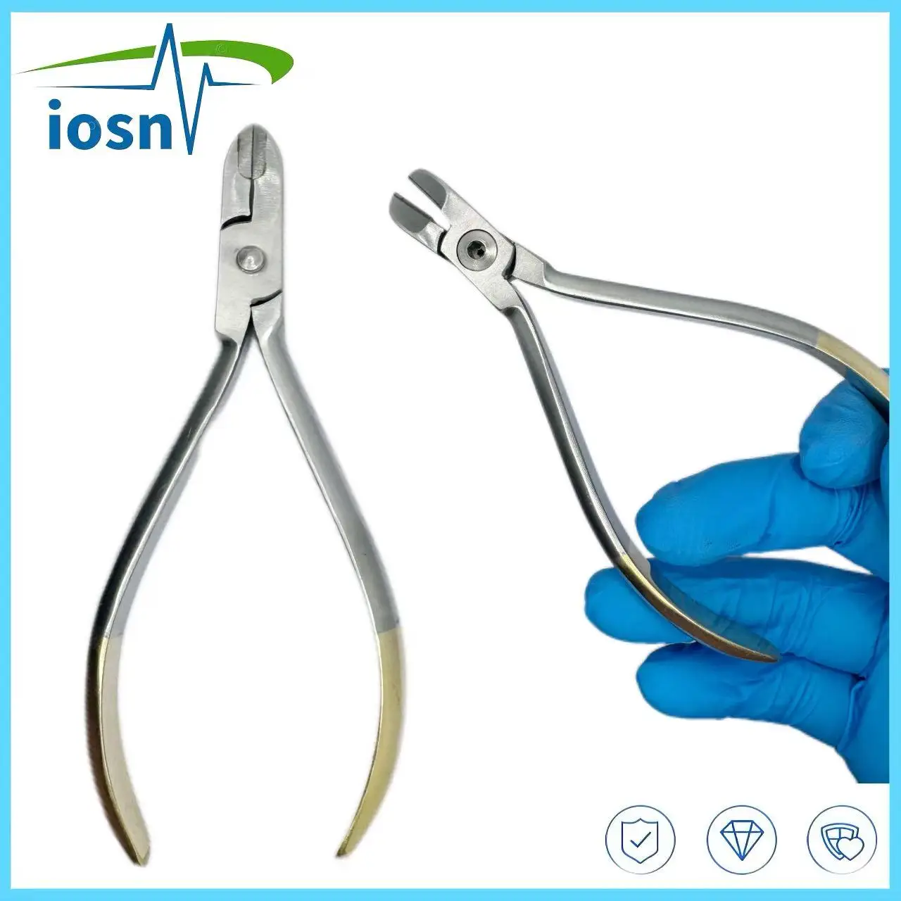 

Dental Stainless Steel Thin Wire Cutter Orthodontic Pliers for Dentist Lab Filament Cutting Tool