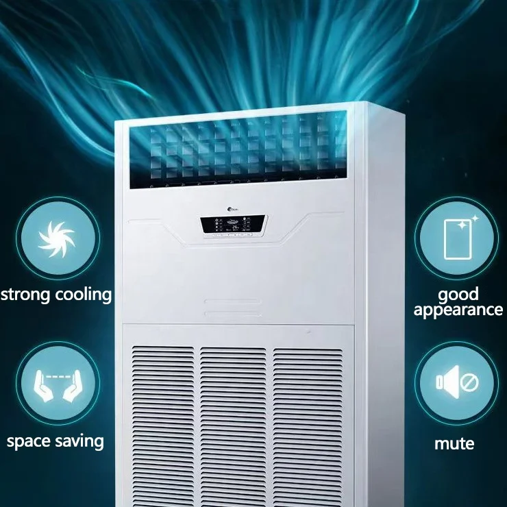 Personalize ar condicionado de descarga superior/lateral 6-12HP, gabinete comercial, condicionadores de ar de chão