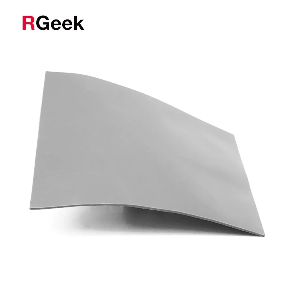 RGEEK 85*45mm 12.8W/mk Heat Dissipation Silicone Gasket Pad CPU/GPU Graphics Card Thermal Pad 1mm 2mm 3mm 5mm Mat Motherboard