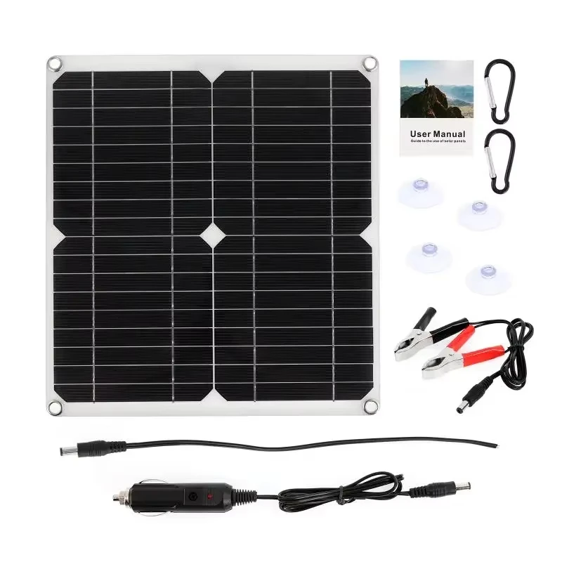 1000W Solar Panel 12V Solar Cell With 100A Controller Solar Charge for Phone RV Car MP3 PAD Charger Outdoor Battery Supply view 4