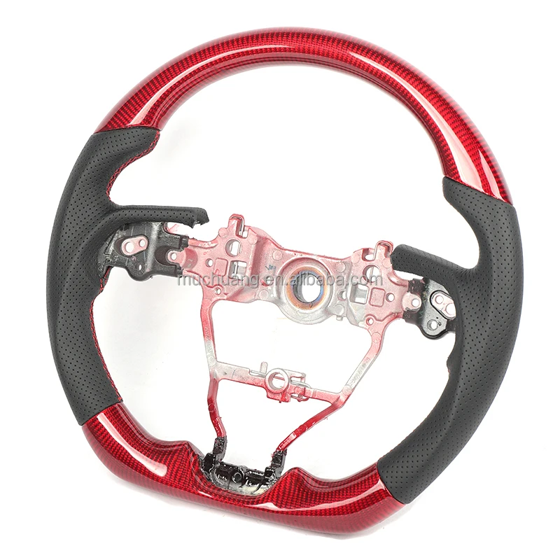 

Custom car steering wheel bon fiber for Japanese Toyota Camry 2017-2019