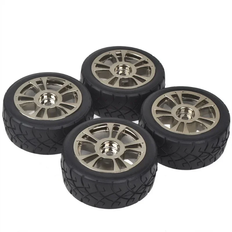 RC Rubber Tyres/Tires with Wheels for Tamiya M-05 M-05Pro M06 M07 M-08  SW01 MB-01 T3-01M-Chassis