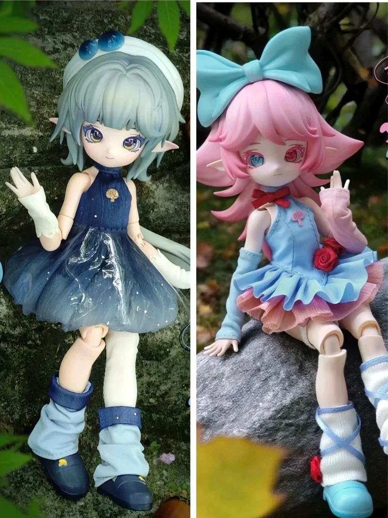 

Оригинальный 1/12 грибной гриб Bjd слепая коробка милая фигурка загадочная коробка-сюрприз фигурка модель игрушка Рождественский подарок